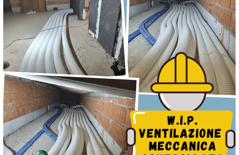 Installazione di un impianto VMC con recupero di calore in abitazione a Verona